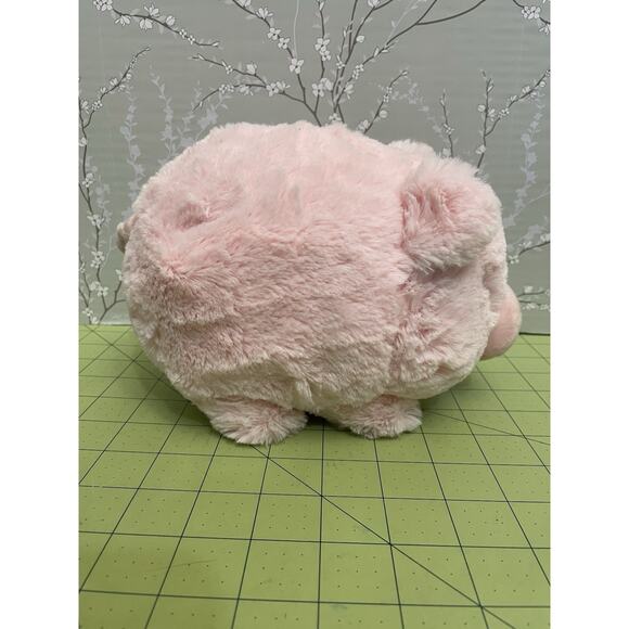 Pink Pig Baby Lovey Carters Plush Soft Eyes Farm Petting Zoo Soft Stuffed Animal - Picture 4 of 12
